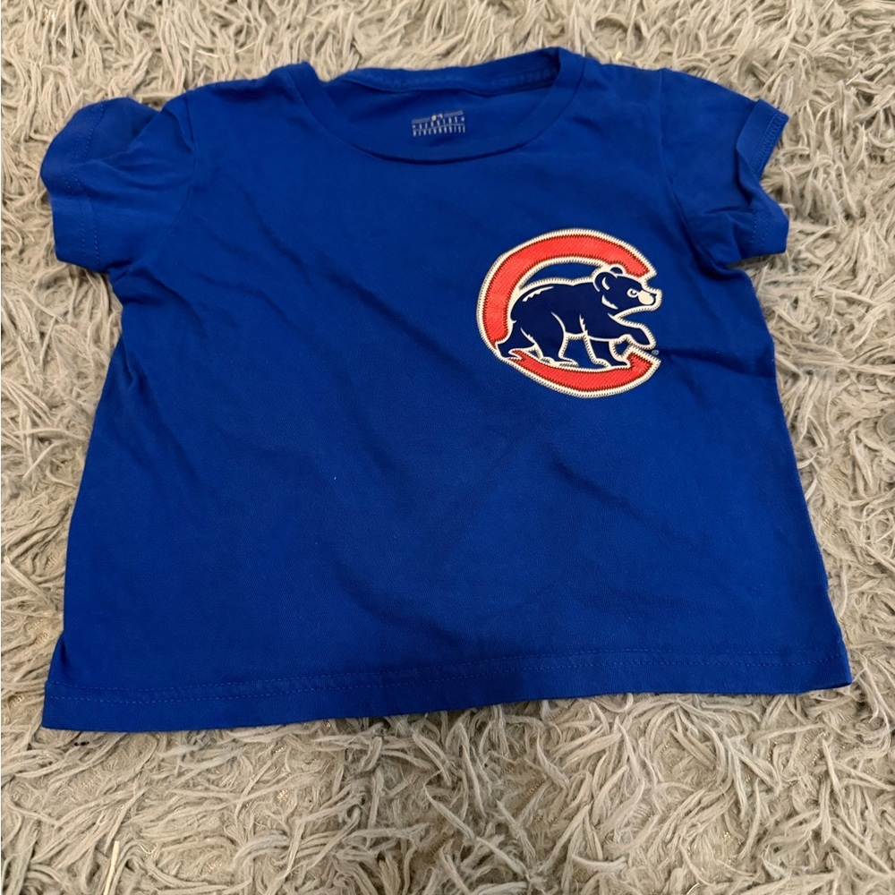 Chicago Cubs  Blue Graphic T-Shirt